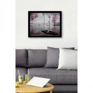 Image of SC0357 Multicolor Decorative Framed MDF Painting