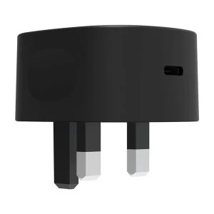 Image of Griffin GP-020-BLK Single Port 15W USB-C Mains Charger - Black UK Plug