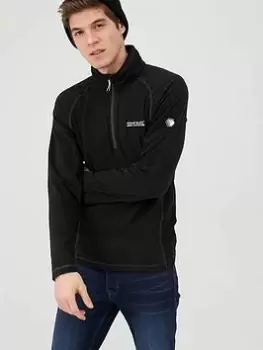 Image of Regatta Montes Fleece - Black, Size 3XL, Men