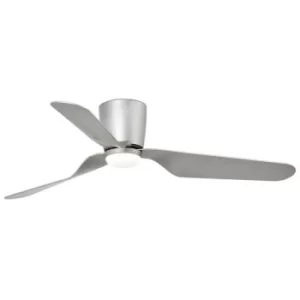 Faro PEMBA LED Grey Ceiling Fan with DC Motor, 3000K