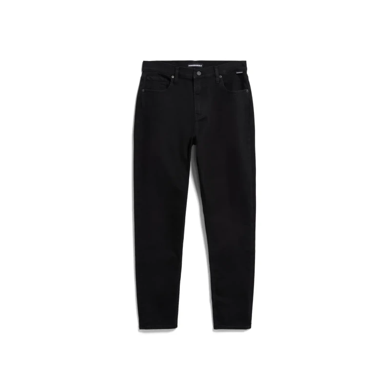 Image of ARMEDANGELS 5 Pocket Jeans Armedangels Tapered Fit Noir Male 34x32