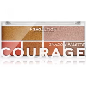 image of Revolution Relove Colour Play Eyeshadow Palette Shade Courage 5,2 g