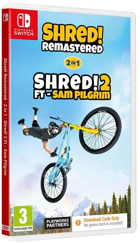 Image of Shred! Remastered & Shred! 2 Ft. Sam Pilgrim Nintendo Switch Game