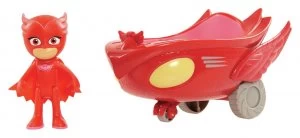 PJ Masks Owlette Figure and Vehicle