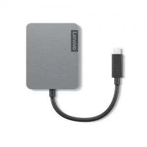 image of Lenovo USB 2.0 Interface Travel Hub Gen2 Docking Station USB C VGA