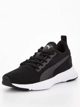 Puma Puma Flyer Runner Junior Trainer, Black/White, Size 5