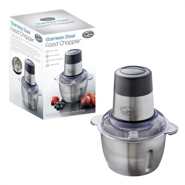 Image of Quest 1.8L Stainless Steel Food Chopper