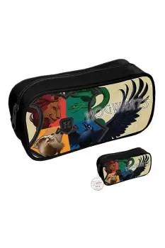 Image of Intricate Houses Rectangle Pencil Case