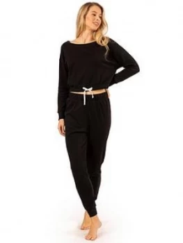 image of Dorina Pyjama Bottoms - Black