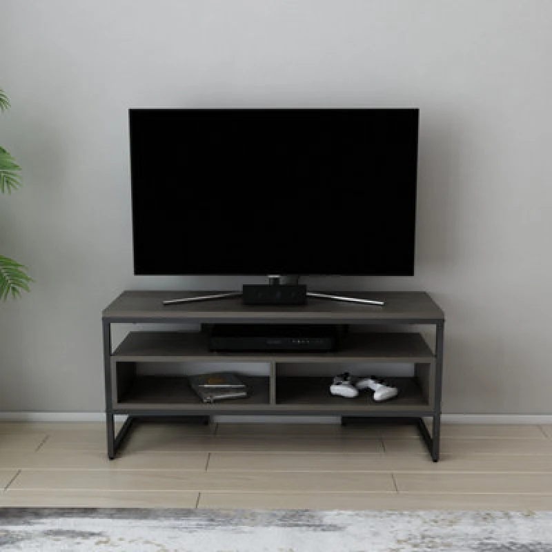Image of Decorotika Merrion TV Stand TV Unit For Tv's Up To 50" Black Wenge