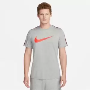 image of Nike Sportswear Repeat Mens T-Shirt - Grey