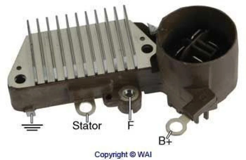 Image of WAI Alternator voltage regulator WAI IN431