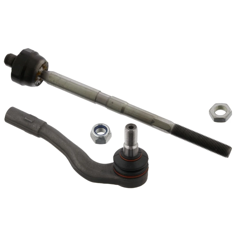 Image of FEBI BILSTEIN 40249 Tie Rod Front Axle Right, with lock nut Rod Assembly (284)