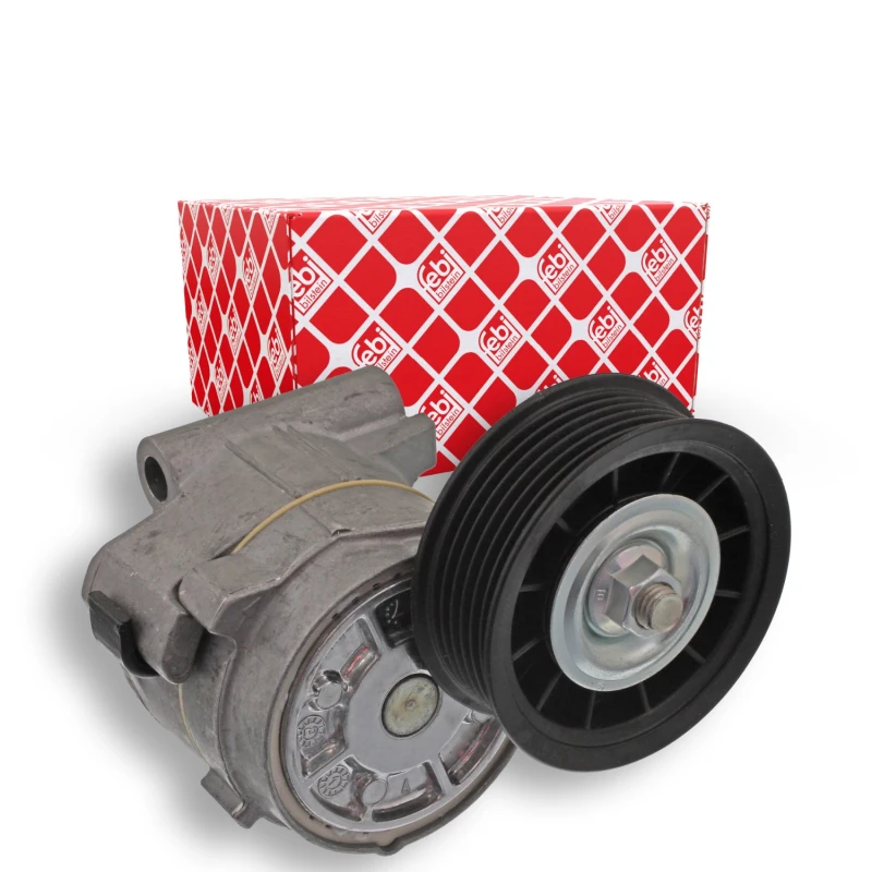 Image of FEBI BILSTEIN 19487 Tensioner Belt Tensioner,v-ribbed belt (541)