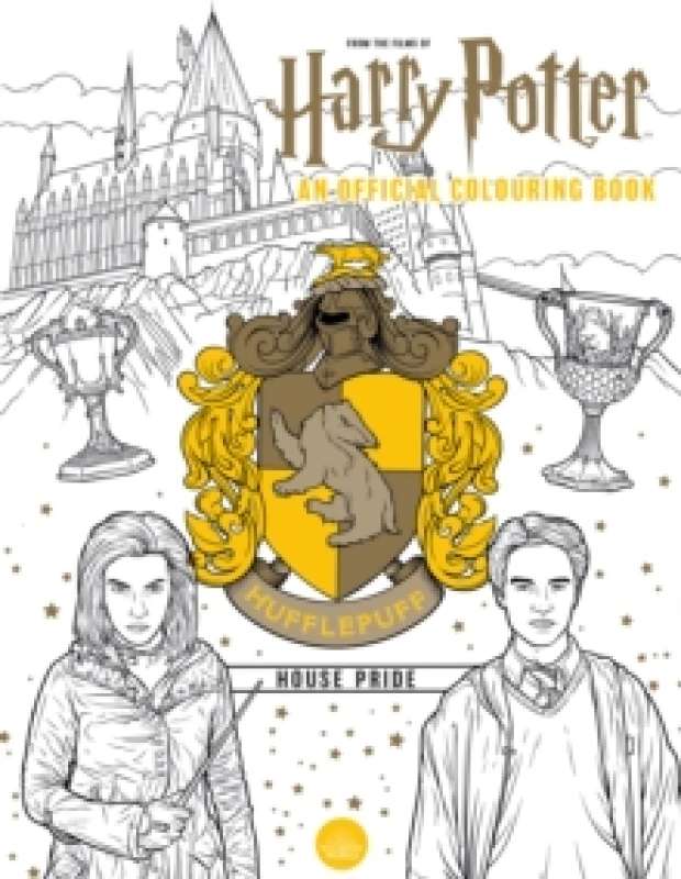 Image of Harry Potter: Hufflepuff House Pride : The Official Colouring Book Paperback / softback