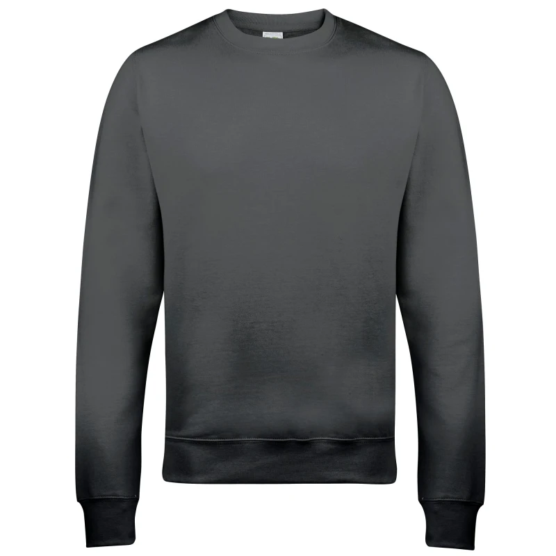 Image of AWDis AWDis Just Hoods Crew Neck Plain Sweatshirt (280 GSM) in Charcoal Size: X-Small Charcoal XS Unisex 5055805498144
