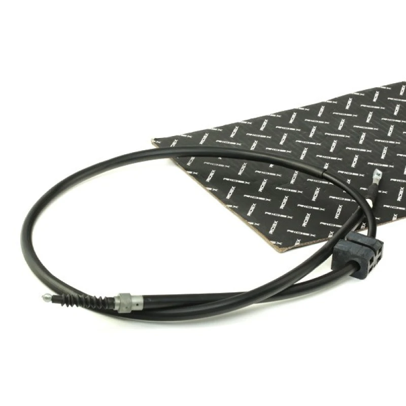 Image of RIDEX 124C0120 Brake Cable Right Rear, 1676/1503mm Cable,parking brake (124)