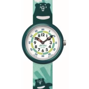 Image of Childrens Flik Flak Beary Cute Garden Fiesta Watch