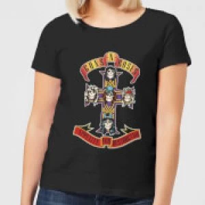 Image of Guns N Roses Appetite For Destruction Womens T-Shirt - Black