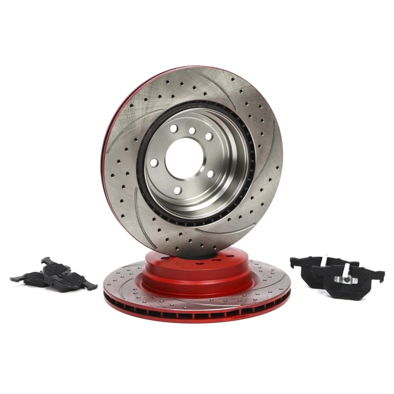 Image of MASTER-SPORT Brake discs and pads set MASTER-SPORT 202222360