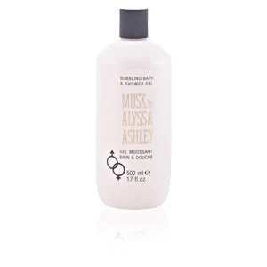 image of MUSK bubbling bath & shower gel 500ml