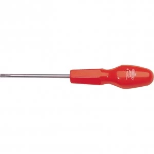 Image of Draper Cabinet Pattern Flared Slotted Screwdriver 3.2mm 63mm