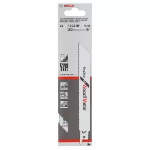 Image of Bosch Wood and Metal Reciprocating / Sabre Saw Blade