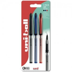 Image of Uni-Ball Air Medium UBA-188L ASST Plastic Free Packaging PK3