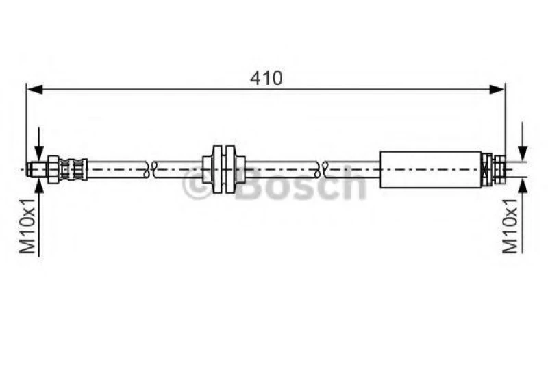 Image of Brake hose Bosch 1 987 481 022