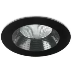 Leds-C4 Dako - Outdoor LED Recessed Downlight Black 17.5cm 1850lm 3000K IP65