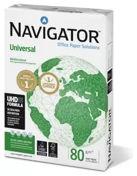 image of Navigator Universal Multipurpose A4 Printer Paper-400 Sheets