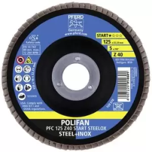 image of PFERD 69300934 HORSE PFC 125 Z 40 START STEELOX Diameter 125mm 10 pc(s)