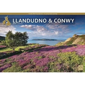 Image of LLANDUDNO & CONWY A4 CALENDAR 2021 Paperback 2020