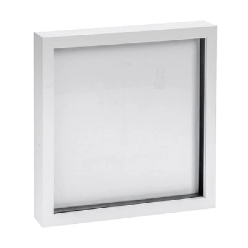 Image of Nicola Spring 3D Box Photo Frame - 20 X 20" - White