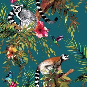 Holden Decor Lemur Wallpaper Paper