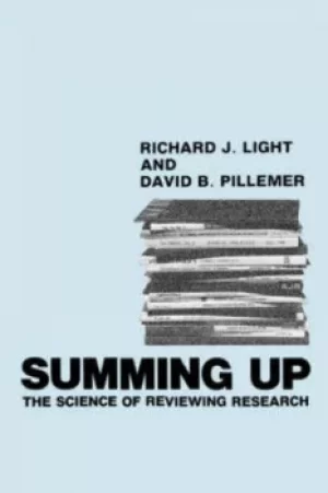 Image of Summing up by Richard J. Light