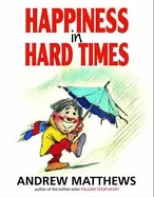 Image of happiness in hard times