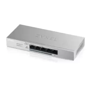 Image of GS1200-5HP v2 - Managed - Gigabit Ethernet (10/100/1000) - Full duplex - Power over Ethernet (PoE)