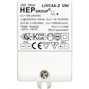 Image of LED driver Constant current 350 MA 4W 0.35 A 3