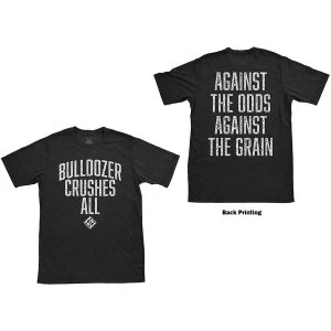 Image of Machine Head - Bulldozer Unisex Large T-Shirt - Grey