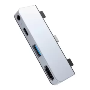 Image of HYPER HD319E-GRAY interface hub USB 3.2 Gen 1 (3.1 Gen 1) Type-C 5000 Mbps Grey