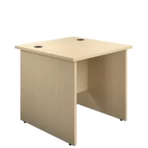 Image of Tc 800 x 800 Panel Rectangular Desk Maple