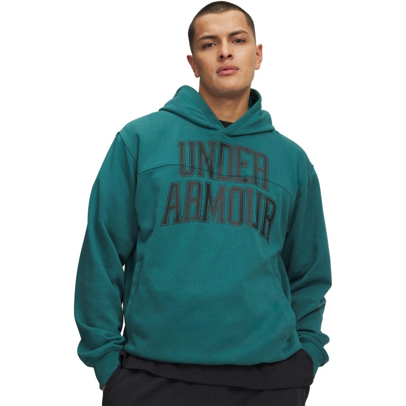 Image of Under Armour UA Rival LW G Hdy Green/Black male S