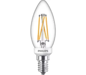 Image of Philips Classic 3.5W E14/SES Candle Dimmable Very Warm White - 64622600