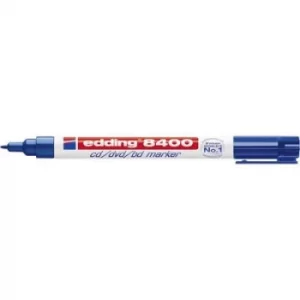 Image of Edding E-8400 4-8400003 CD/DVD marker Blue 0.5 mm, 1mm /pack