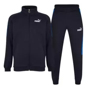 Puma Clean Fleece Tracksuit Mens - Blue