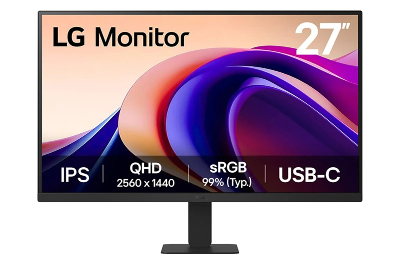Image of LG 27U631A-B.AEKQ Quad HD 27" IPS LCD Monitor - Black 8806096358535