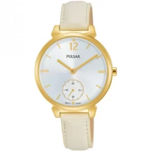 image of Ladies Pulsar Dress Leather Watch