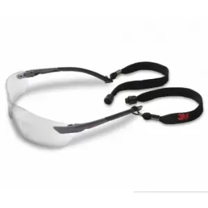 image of 3M 2820 Classic Clear Lens Safety Spec - Grey