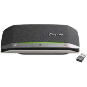 Image of POLY sync 20 Universal Black Silver Buttons Touch 80 - 20000 Hz 100 - 6700 Hz Wired & Wireless